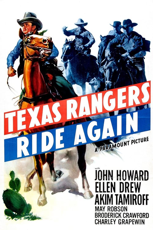The Texas Rangers Ride Again - Movie Poster The Texas Rangers Ride Again - Movie Poster