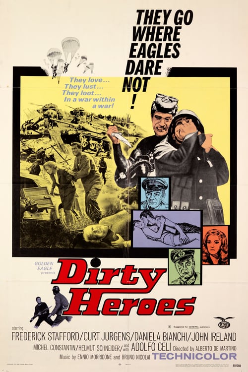 Dirty Heroes - Movie Poster Dirty Heroes - Movie Poster