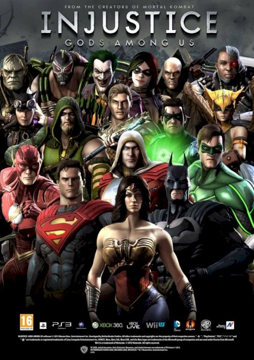 Injustice: Gods Among Us - Movie Poster Injustice: Gods Among Us - Movie Poster