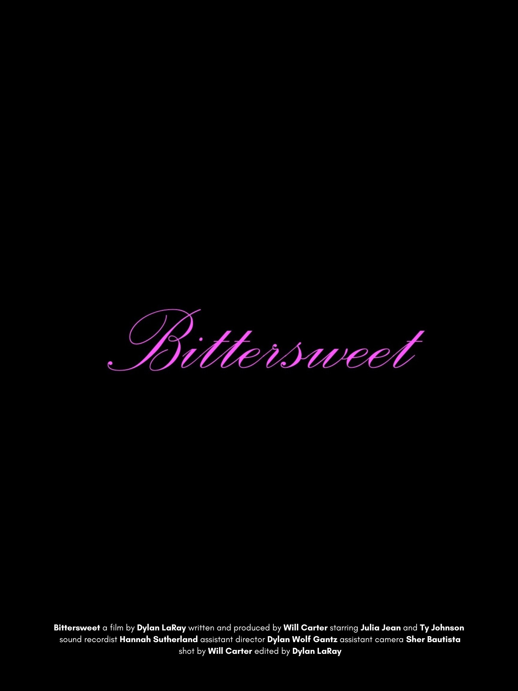 Bittersweet - Movie Poster Bittersweet - Movie Poster