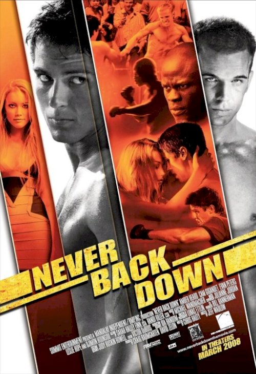 Never Back Down - Movie Poster Never Back Down - Movie Poster