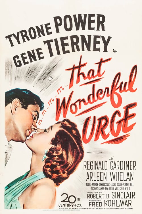 That Wonderful Urge - Movie Poster That Wonderful Urge - Movie Poster