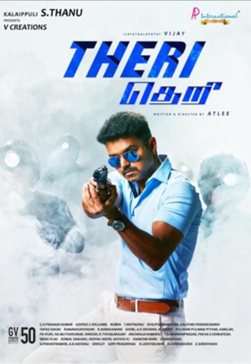 Theri - Movie Poster Theri - Movie Poster