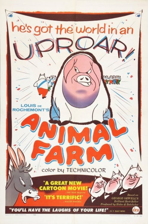 Animal Farm - Movie Poster Animal Farm - Movie Poster
