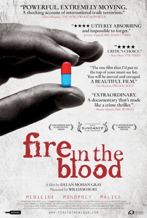 Fire in the Blood - Movie Poster Fire in the Blood - Movie Poster