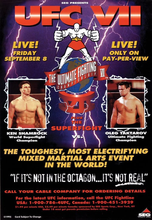 UFC 7: The Brawl In Buffalo - Movie Poster UFC 7: The Brawl In Buffalo - Movie Poster