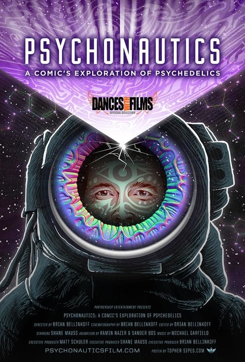 Psychonautics: A Comic's Exploration of Psychedelics - Movie Poster Psychonautics: A Comic's Exploration of Psychedelics - Movie Poster