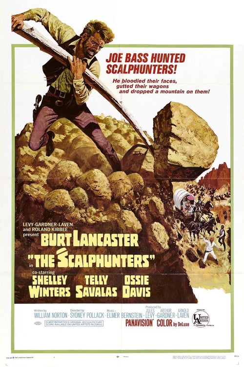 The Scalphunters - Movie Poster The Scalphunters - Movie Poster