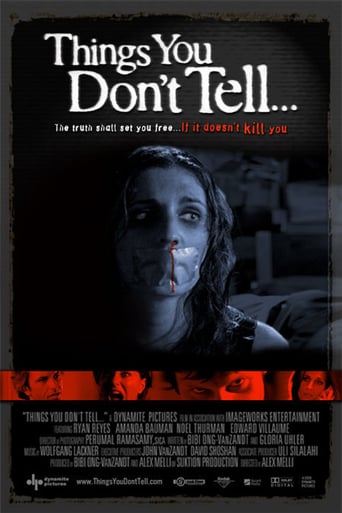 Things You Don't Tell - Movie Poster Things You Don't Tell - Movie Poster