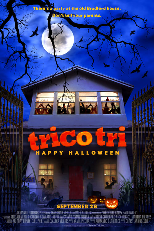 Trico Tri Happy Halloween - Movie Poster Trico Tri Happy Halloween - Movie Poster