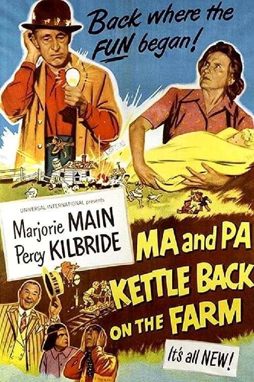 Ma and Pa Kettle Back on the Farm - Movie Poster Ma and Pa Kettle Back on the Farm - Movie Poster