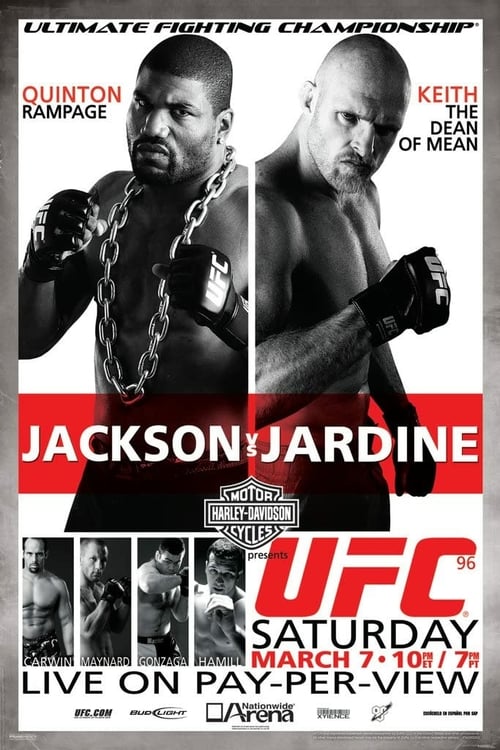 UFC 96: Jackson vs. Jardine - Movie Poster UFC 96: Jackson vs. Jardine - Movie Poster
