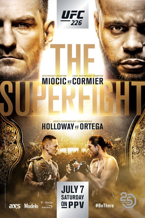 UFC 226: Miocic vs. Cormier - Movie Poster UFC 226: Miocic vs. Cormier - Movie Poster