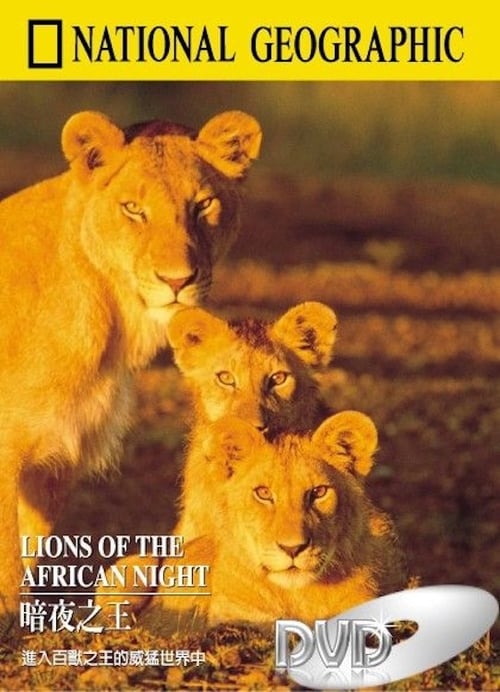 Lions of the African Night - Movie Poster Lions of the African Night - Movie Poster