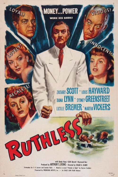 Ruthless - Movie Poster Ruthless - Movie Poster