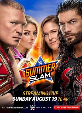 WWE SummerSlam 2018 - Movie Poster WWE SummerSlam 2018 - Movie Poster