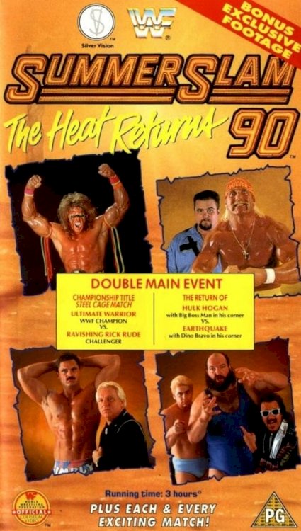 WWE SummerSlam 1990 - Movie Poster WWE SummerSlam 1990 - Movie Poster
