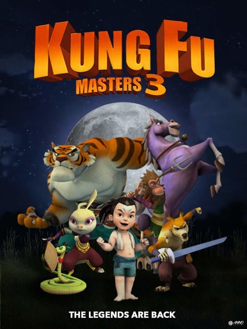 Kung Fu Masters 3 - Movie Poster Kung Fu Masters 3 - Movie Poster