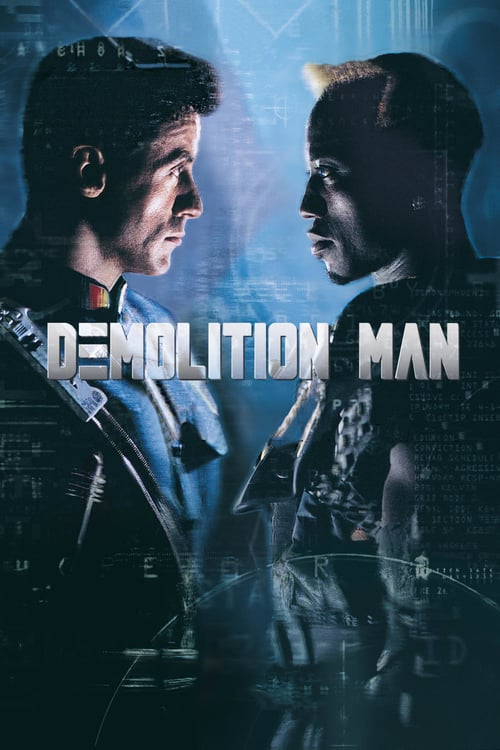 Demolition Man - Movie Poster Demolition Man - Movie Poster