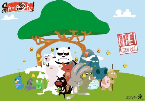 Skunk Fu! - Movie Poster Skunk Fu! - Movie Poster