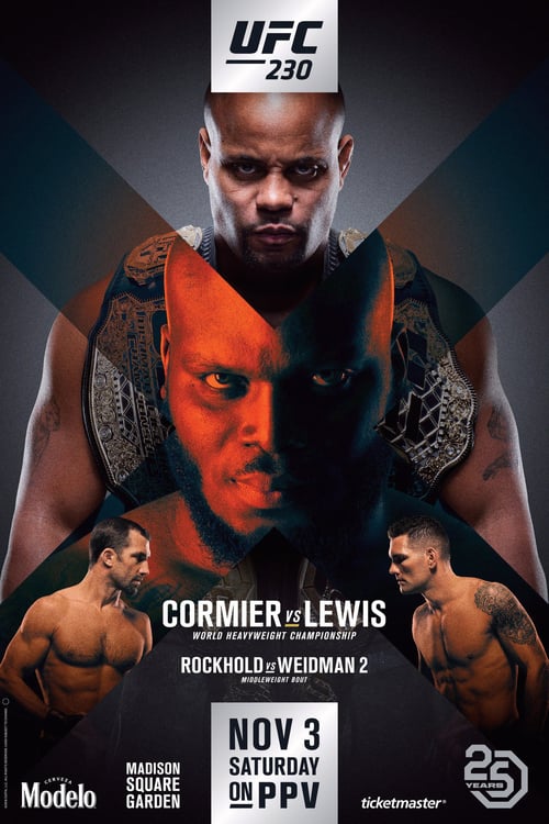 UFC 230: Cormier vs. Lewis - Movie Poster UFC 230: Cormier vs. Lewis - Movie Poster