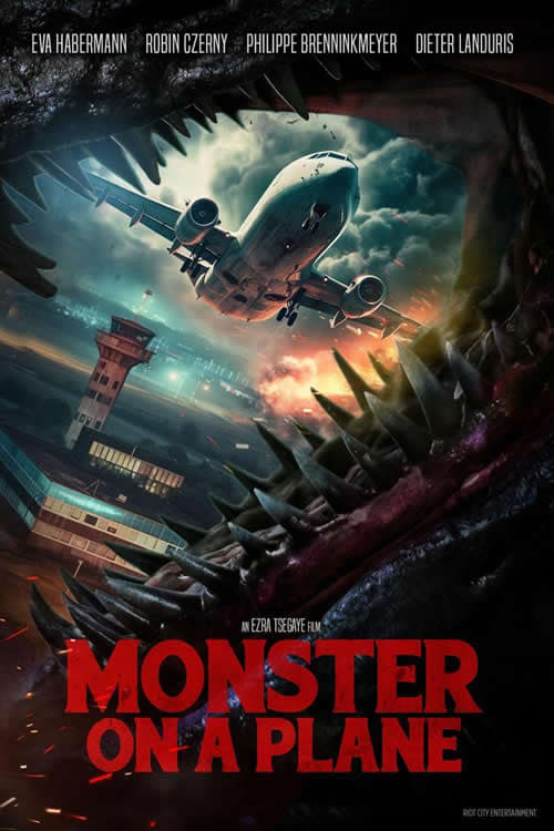 Monster on a Plane - Movie Poster Monster on a Plane - Movie Poster