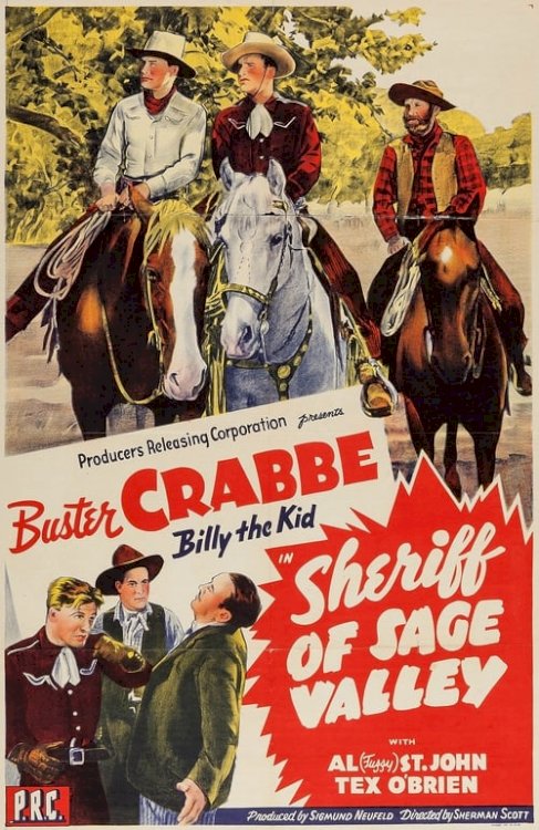 Sheriff Of Sage Valley - Movie Poster Sheriff Of Sage Valley - Movie Poster