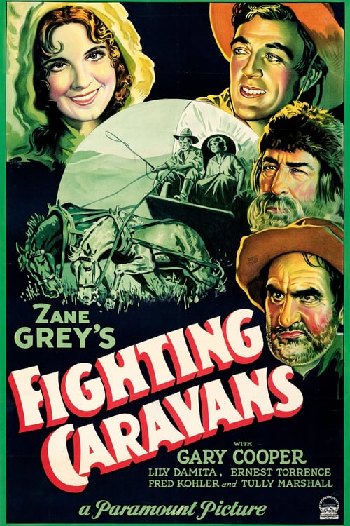 Fighting Caravans - Movie Poster Fighting Caravans - Movie Poster