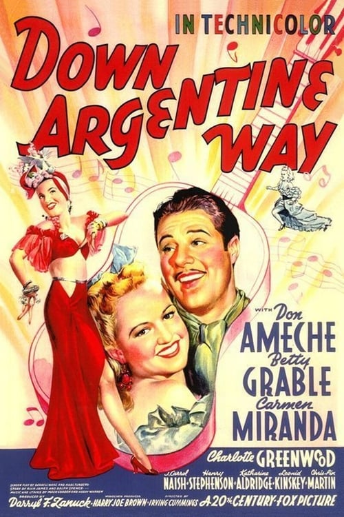 Down Argentine Way - Movie Poster Down Argentine Way - Movie Poster