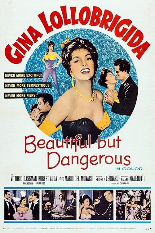 Beautiful but Dangerous - Movie Poster Beautiful but Dangerous - Movie Poster