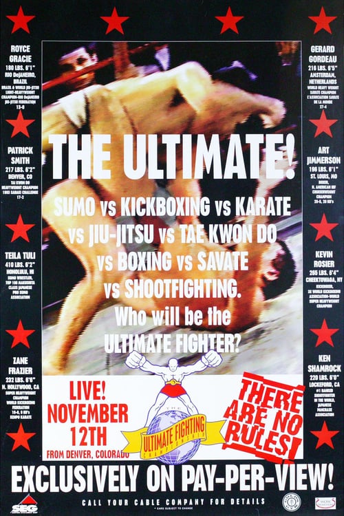 UFC 1: The Beginning - Movie Poster UFC 1: The Beginning - Movie Poster