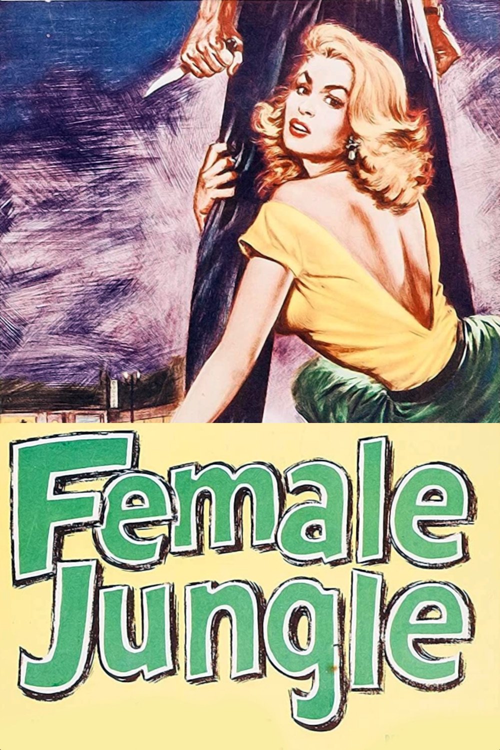 Female Jungle - Movie Poster Female Jungle - Movie Poster