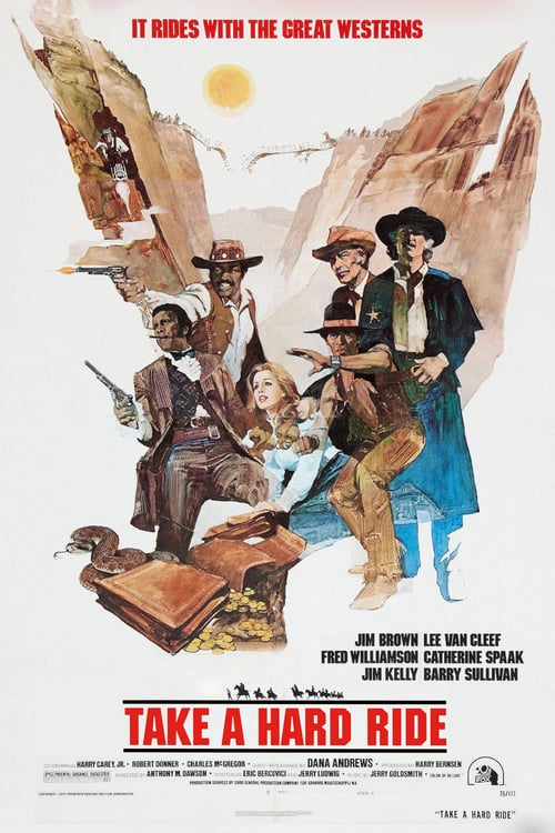 Take a Hard Ride - Movie Poster Take a Hard Ride - Movie Poster