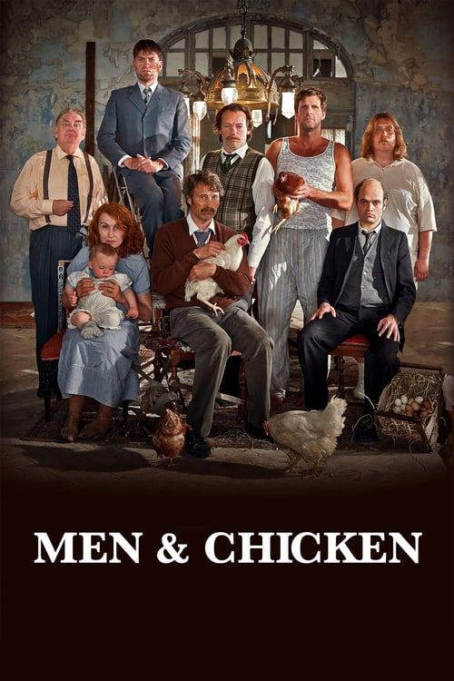 Men & Chicken - Movie Poster Men & Chicken - Movie Poster