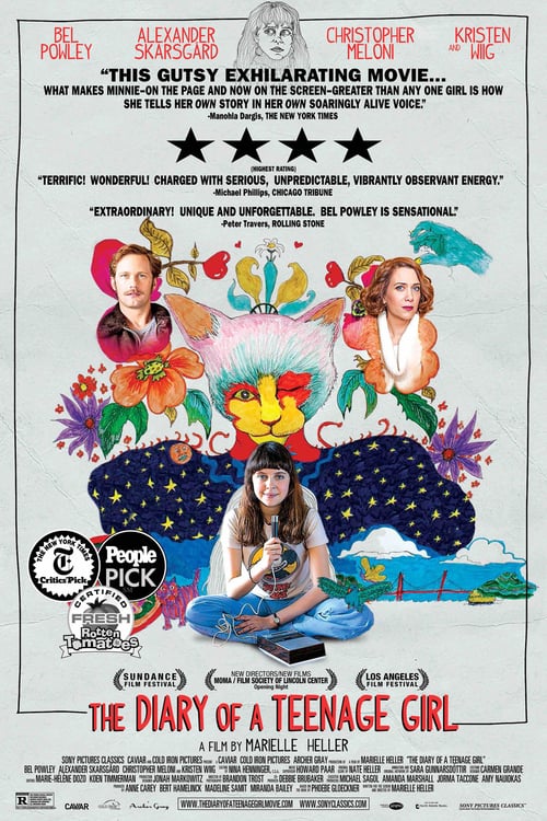The Diary of a Teenage Girl - Movie Poster The Diary of a Teenage Girl - Movie Poster