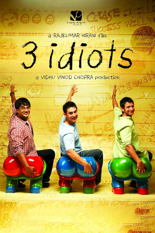 3 Idiots - Movie Poster 3 Idiots - Movie Poster