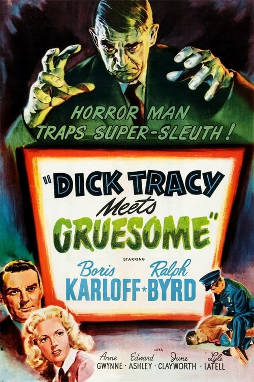 Dick Tracy Meets Gruesome - Movie Poster
