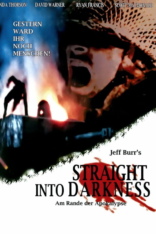 Straight Into Darkness - Movie Poster Straight Into Darkness - Movie Poster