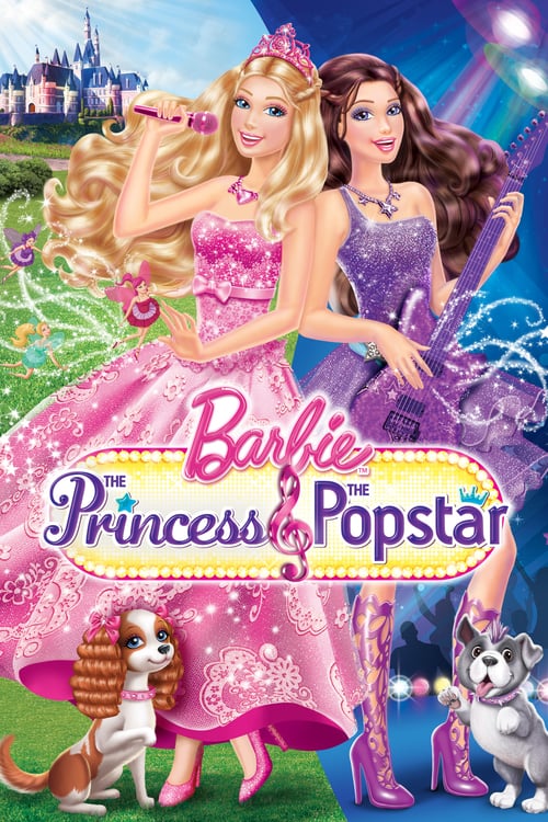Barbie: The Princess & the Popstar - Movie Poster Barbie: The Princess & the Popstar - Movie Poster