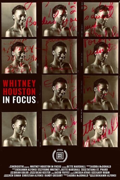 Whitney Houston in Focus - Movie Poster Whitney Houston in Focus - Movie Poster