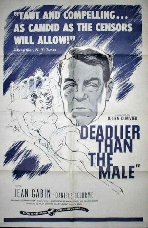 Deadlier Than the Male - Movie Poster Deadlier Than the Male - Movie Poster