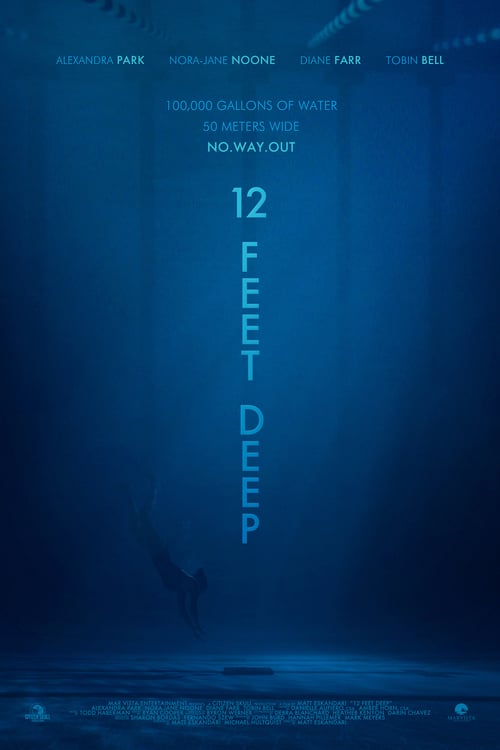 12 Feet Deep - Movie Poster 12 Feet Deep - Movie Poster