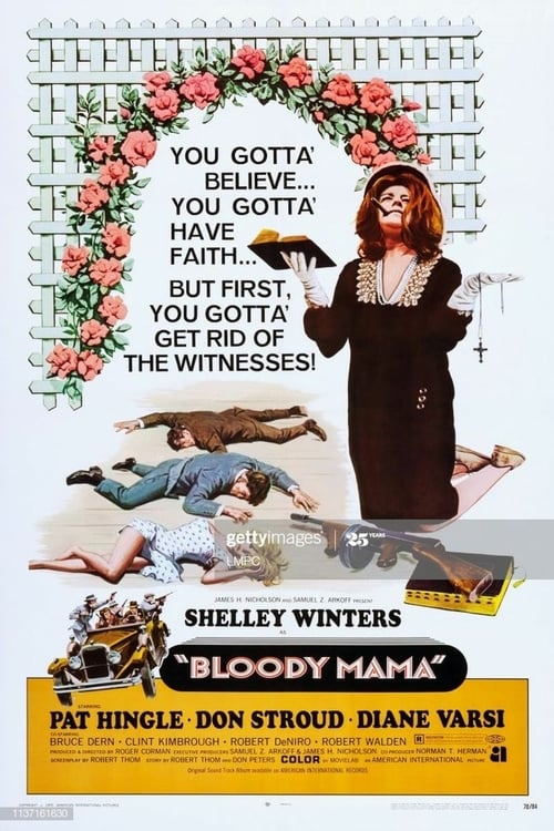 Bloody Mama - Movie Poster Bloody Mama - Movie Poster