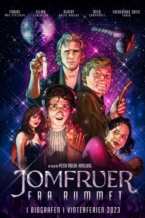 Jomfruer fra rummet - Movie Poster Jomfruer fra rummet - Movie Poster