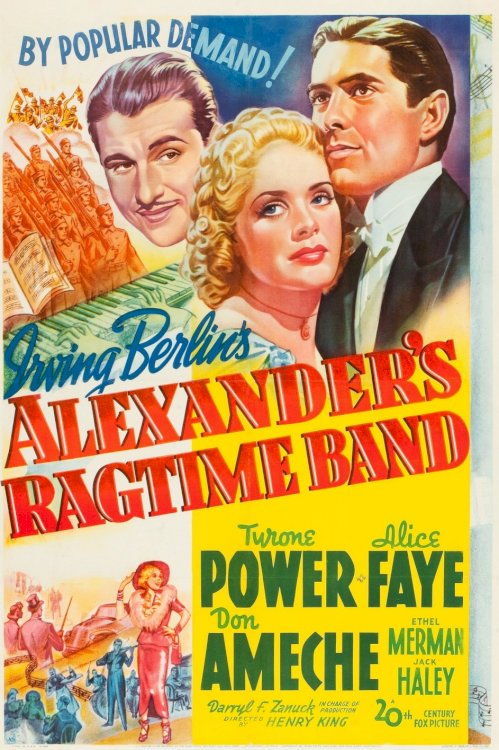 Alexander's Ragtime Band - Movie Poster Alexander's Ragtime Band - Movie Poster