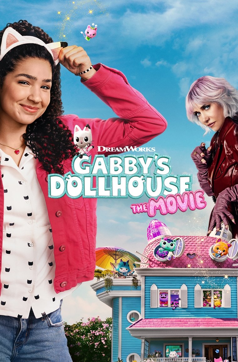 Gabby's Dollhouse: The Movie - Movie Poster Gabby's Dollhouse: The Movie - Movie Poster