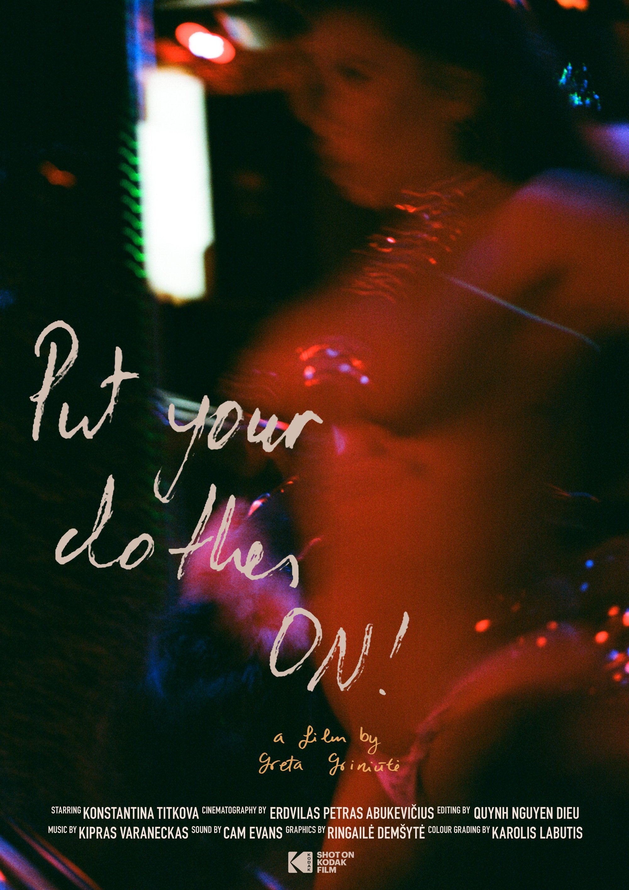 Put Your Clothes ON! - Movie Poster Put Your Clothes ON! - Movie Poster