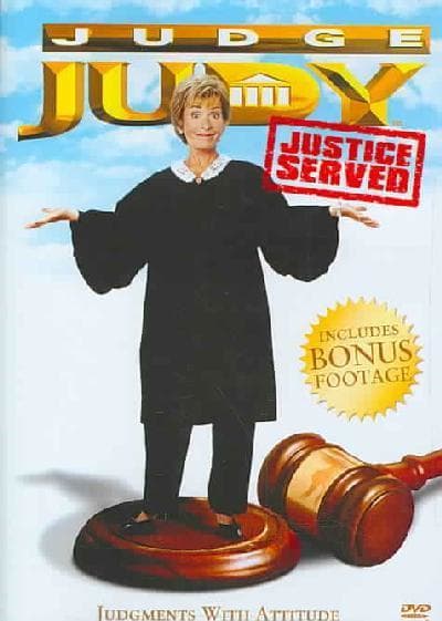 Judge Judy: Justice Served - Movie Poster Judge Judy: Justice Served - Movie Poster