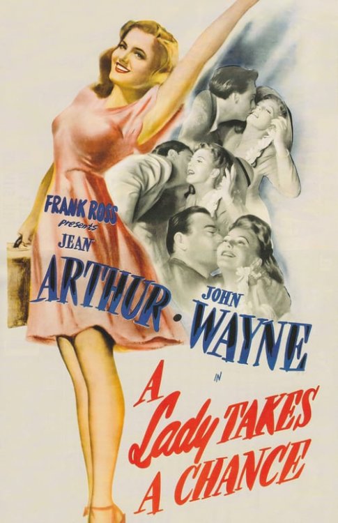 A Lady Takes a Chance - Movie Poster A Lady Takes a Chance - Movie Poster