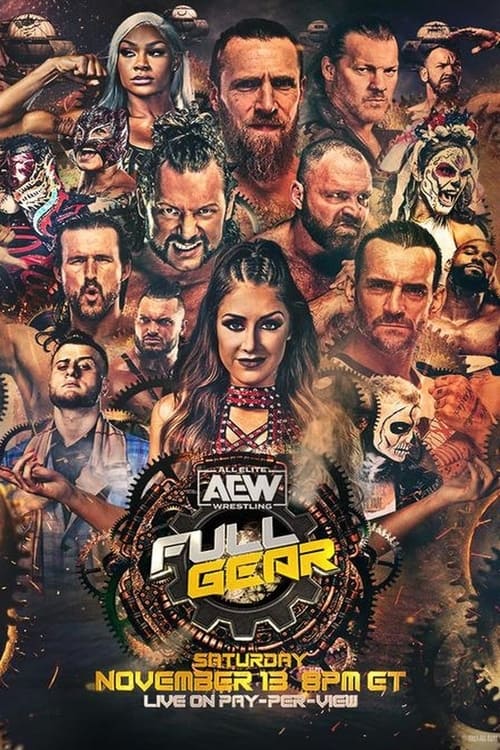 AEW Full Gear 2021 - Movie Poster AEW Full Gear 2021 - Movie Poster